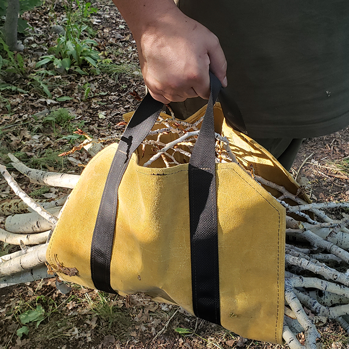 tarp caddy Firewood Caddy