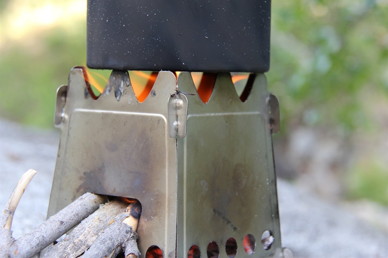 Emberlit Original Stainless Lightweight Backpacking Stove - Emberlit