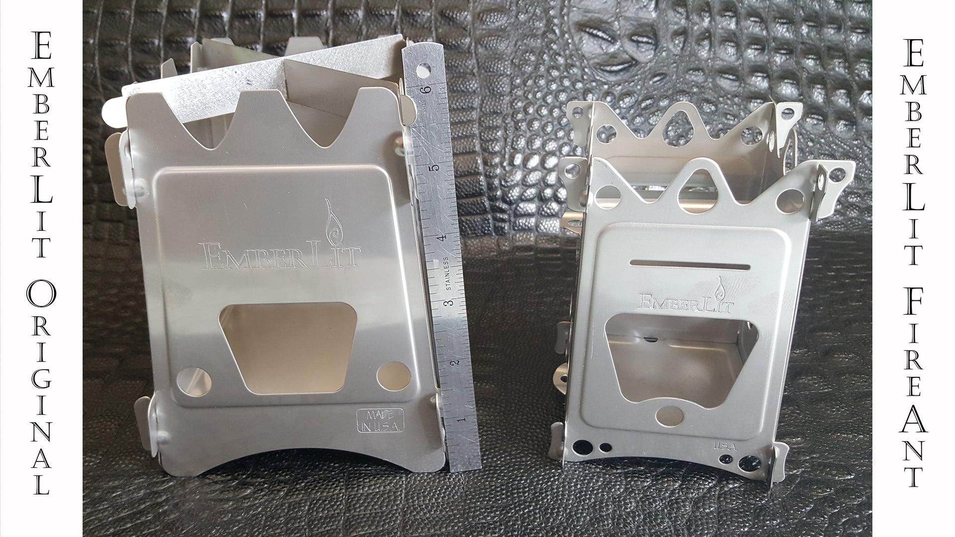 Emberlit-UL Original Titanium Lightweight Backpacking Stove - Emberlit