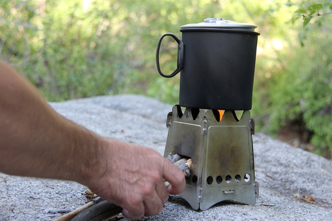 Emberlit Original Stainless Lightweight Backpacking Stove - Emberlit