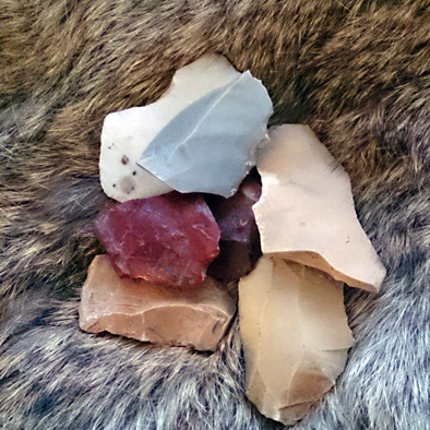 Flint and Chert for making sparks