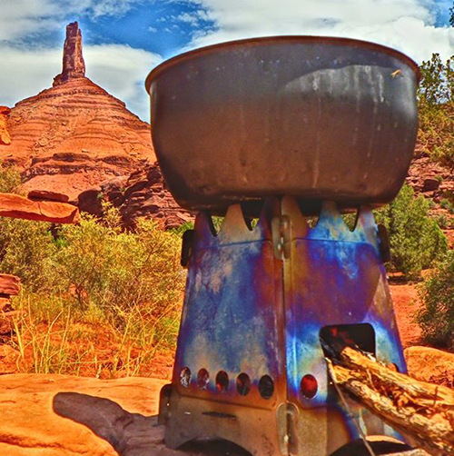 Emberlit UL Original Titanium Lightweight folding Stove Emberlit UL Original Titanium Lightweight folding Stove